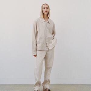 Madhappy Kinari Panellled Western Cropped Overshirt Snap Button Unisex L